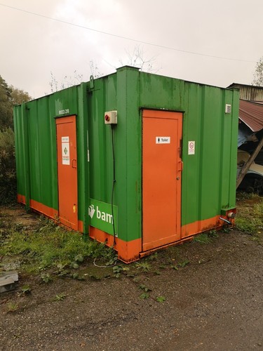 Site toilet block - toilet,,