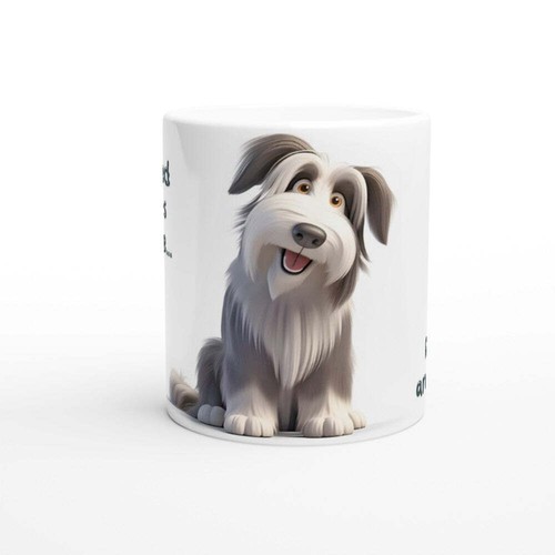 Bearded collie funny dog - funny,