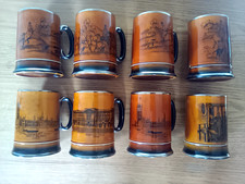 8x Vintage ARTHUR WOOD Ye Olde