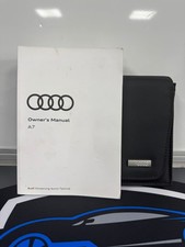 AUDI A7 / S7 / RS7 SPORTBACK OWNERS PACK / HANDBOOK / MANUAL 2014~2018 (2017)