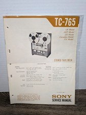 Sony TC-765 Reel to Reel