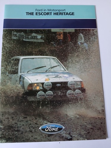 Ford escort heritage book - escort,