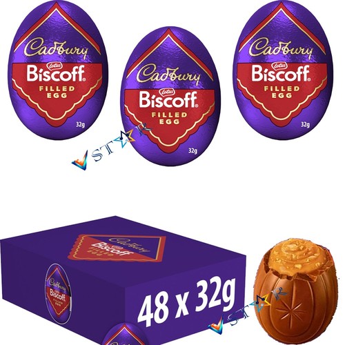 Cadbury biscoff chocolate egg - chocolate,