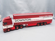 Corgi 1:50 DAF XF Super Space Cab + Curtainside trailer livery Downton CC13211