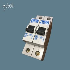 2 X PROTEUS GEYER 1032/3 MCB PROTUES 32 AMP MCB 1P 32A C32 1032/3 BLACK CLIP