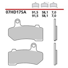 BREMBO FRONT BRAKE PAD KIT