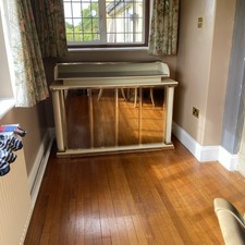 Art Deco Style Gold Mirrored Bar