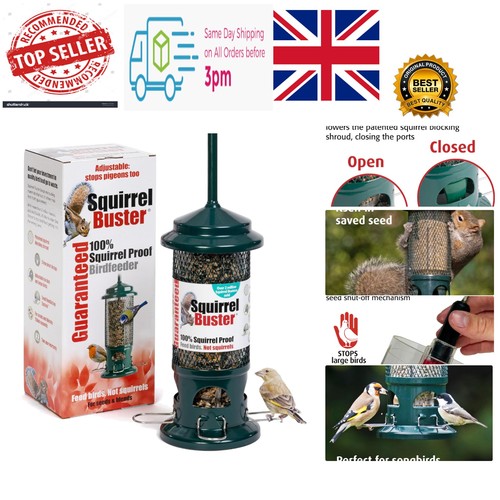 Squirrel proof metal bird - metal,