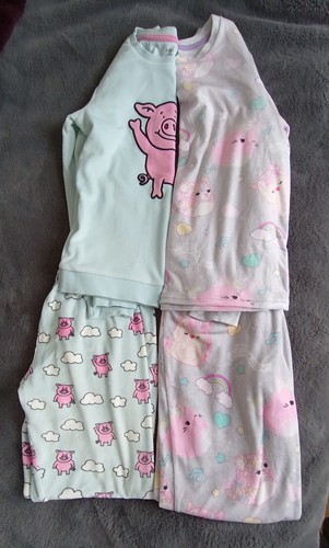 Girls velour pyjamas - velour,