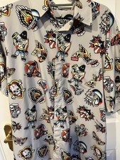 DIXXON Reaper Madness Shirt Uk Men’s Size Large Never Worn No Tags