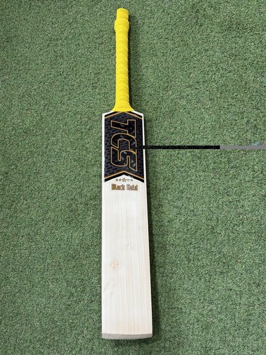 Tcs black gold cricket bat - bat,