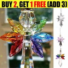 Rainbow Angel Crystal Bead