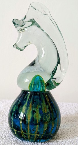 Vintage mdina seahorse - seahorse, hand