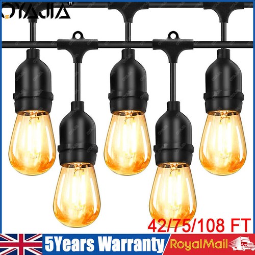 Mains s14 powered bulbs - mains, string