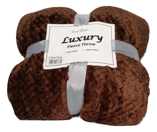 Waffle fleece throw blanket - fleece,