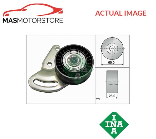 Ribbed belt tensioner pulley - v-ribbed,