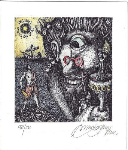 Miroslav knap exlibris für - exlibris,