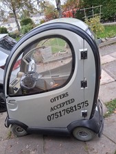 Shoprider Traveso Cabin Car Mobility Scooter, 8 MPH, ONLY COLLECTION 