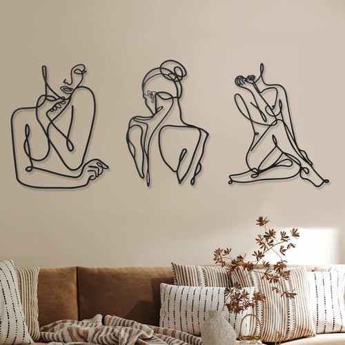 Pcs metal wall art decor - 3,