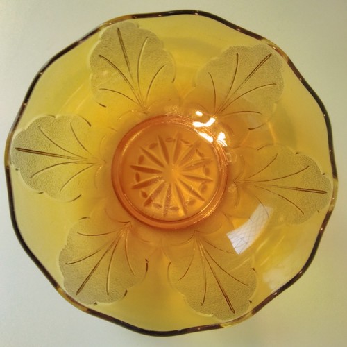 Vintage british amber cut - vintage,