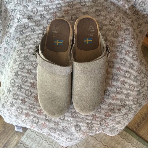 Genuine swedish clogs suede - genuine,