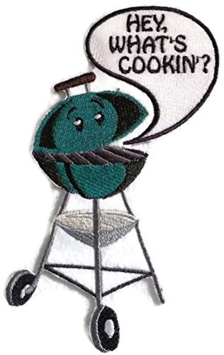 Lets outback for bbq apron - lets, go