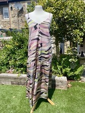 GORGEOUS Ted Baker Zebra Print Tiered Spaghetti Strap Midi Dress Sz 0 UK 6 BNWT