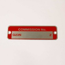 Mgb parts plate - mgb, gt