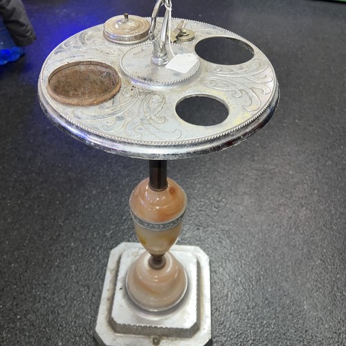 Antique stand ashtray art - stand,