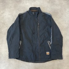 Timberland Pro Series Jacket Mens Large Full-Zip Utility Work Coat, Black