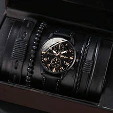 4/2/1pcs Men Sports Watches