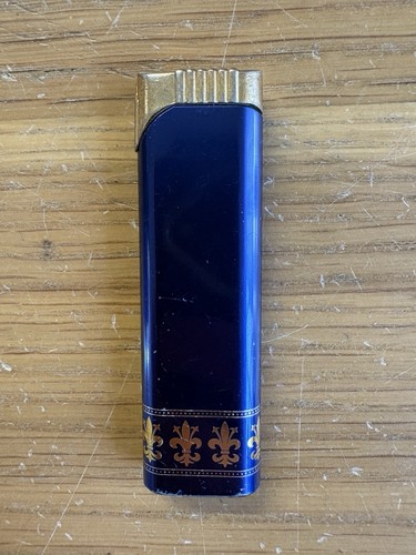 Vintage colibri blue - blue, gold