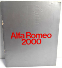 1972 alfa romeo 2000 - 2000, brochure