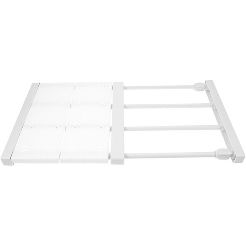 Adjustable tension shelf for - adjustable,