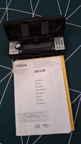 Clarion car stereo front - clarion,