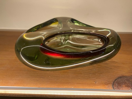 Murano bohemian ashtray bowl - murano/bohemian, ashtray/bowl