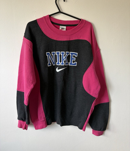 Reworked nike sweatshirt pink - reworked,