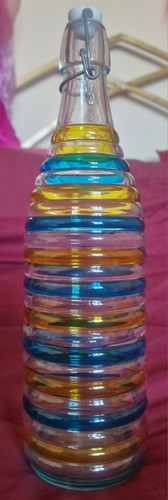 Beautiful blue yellow striped - yellow,