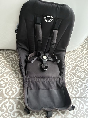 Bugaboo donkey black seat - black,