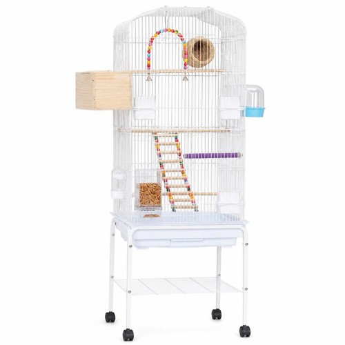 Bird cage with rolling - bird,