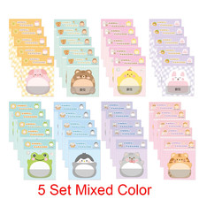 8Pcs Kawaii Animal Sticky