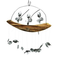 Fisherman Wind Chime Garden