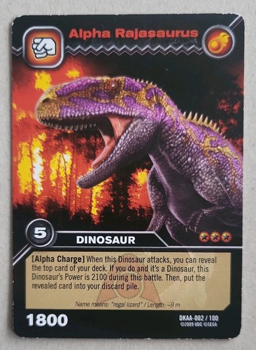 Dinosaur king alpha - dinosaur,