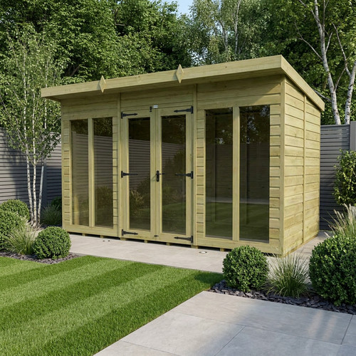 Pent summer house full - 12, 5