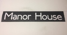 Enfield Bus Destination Blind 2510 42"- Manor House
