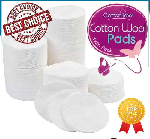 Newcotton wool face - newcotton, round