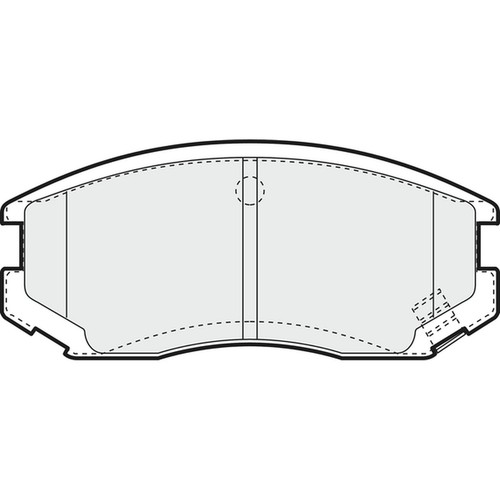 Brake pads set - brake, for
