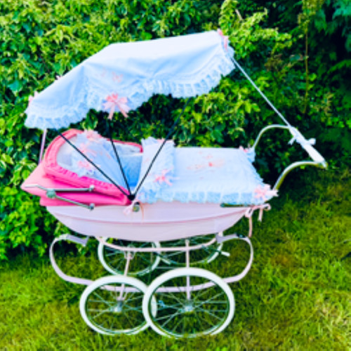 Doll pram canopy - pram, cover