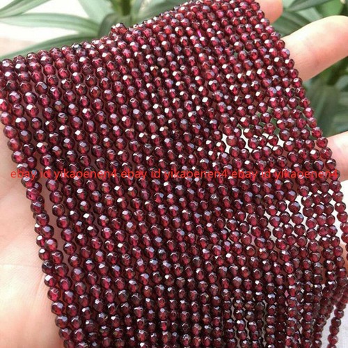 Genuine 4mm faceted - 4mm, natural
