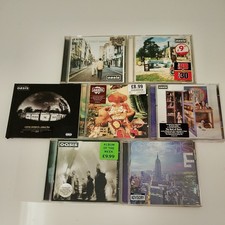 Oasis 7x Albums CD Collection Job Lot Bundle Various
